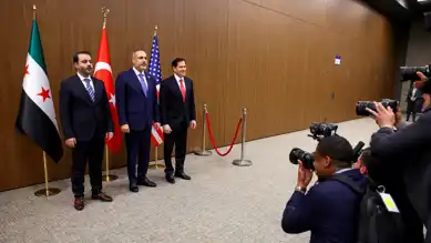 Antalya'da Türkiye-ABD-Suriye Üçlü Görüşmesi