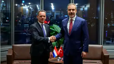Fidan-Veldkamp Görüşmesi: Suriye ve Gazze Gündemde