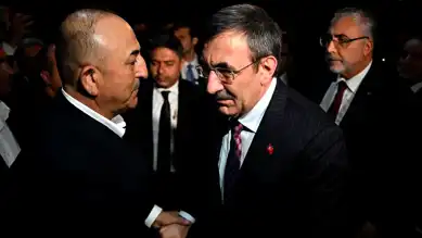 Yılmaz'dan Çavuşoğlu'na Taziye Ziyareti
