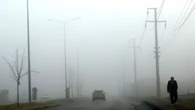 Sis, Şehirde Hayatı Felç Etti