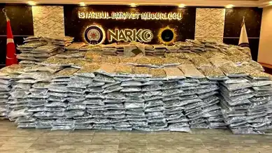 İstanbul'da 880 Kg Uyuşturucu Operasyonu