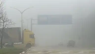 Yoğun Sis, Görüşü 20 Metreye Düşürdü
